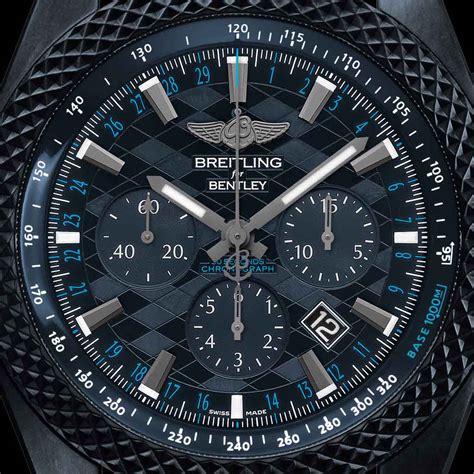 breitling bentley gt dark sapphire size|breitling for bentley gt.